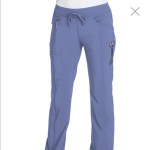 Infinity by Cherokee scrub Pant ceil blue women XS
